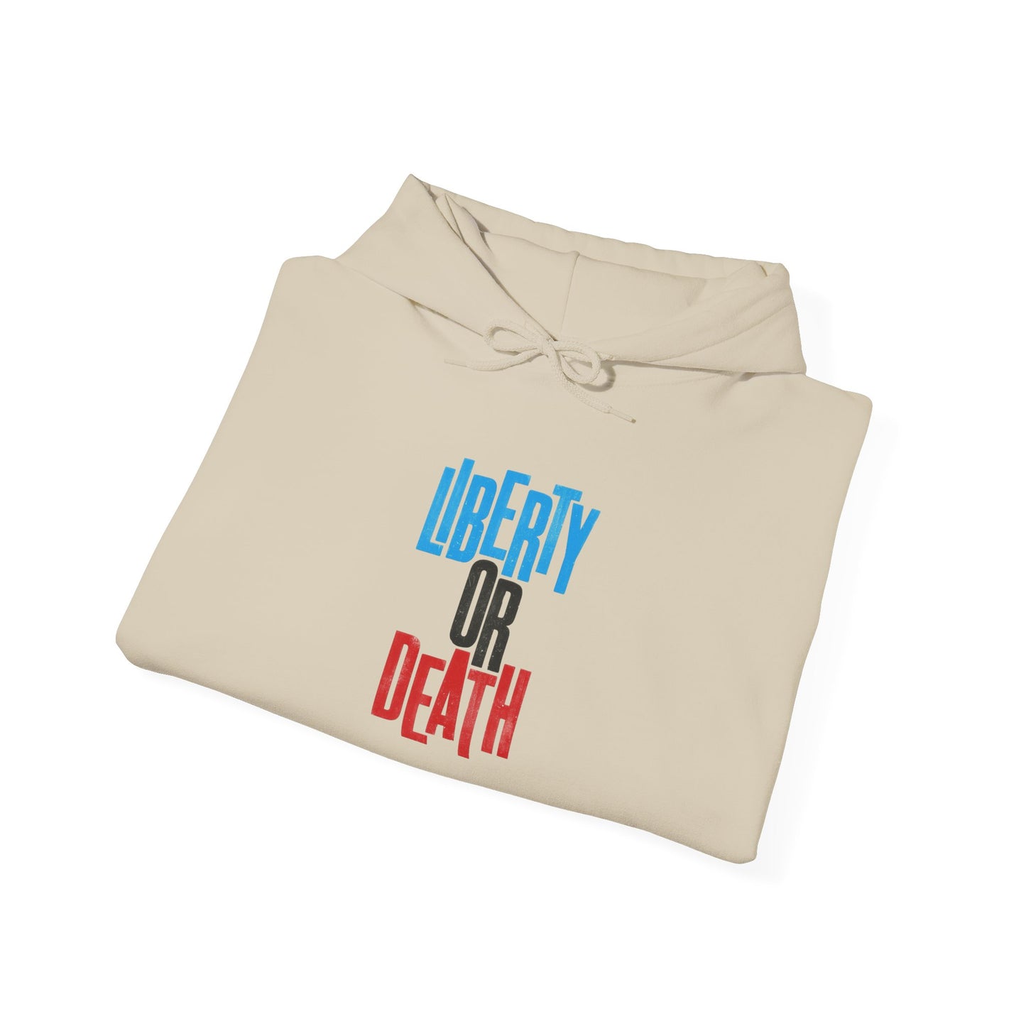 Liberty Or Death Graphic Hoodie Unisex Heavy Blend™ Hooded Sweatshirt