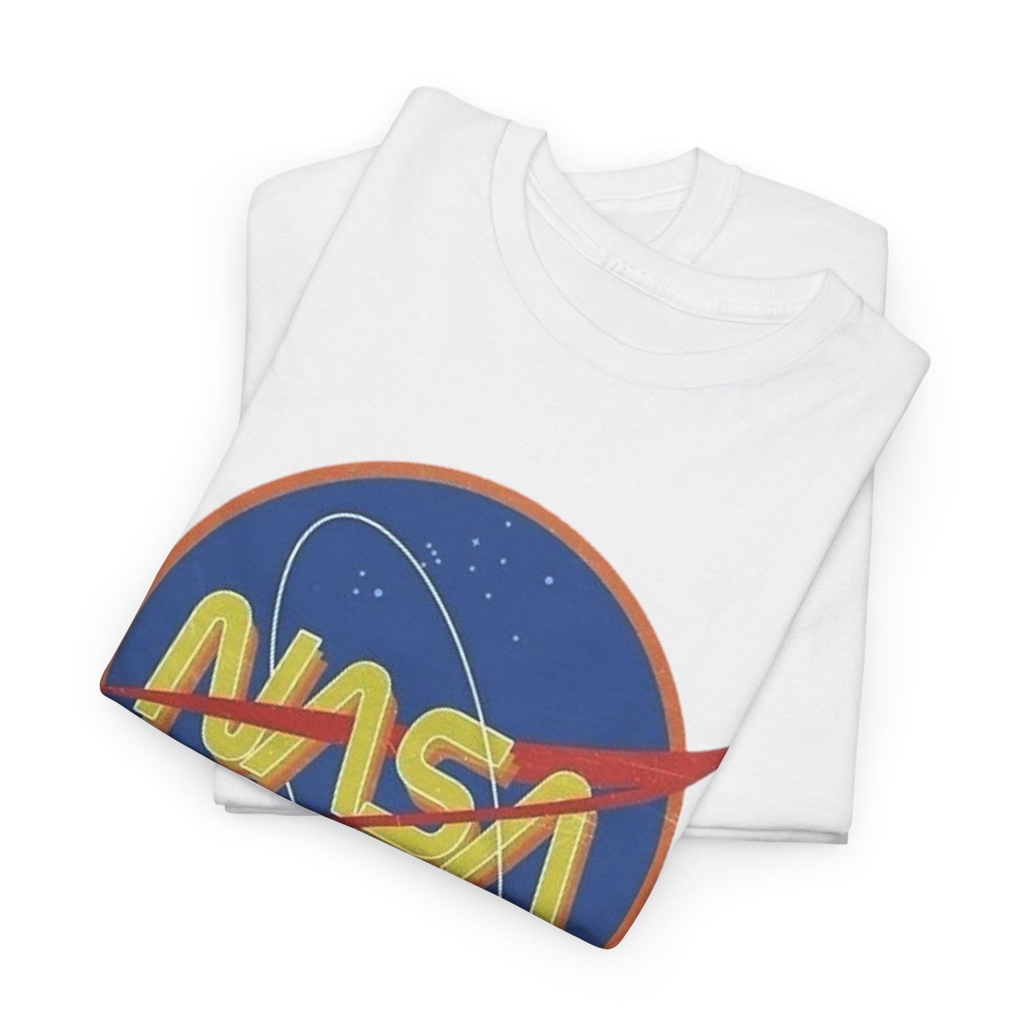 NASA Space Vintage Graphic T Shirt Men's Heavy Cotton Tee