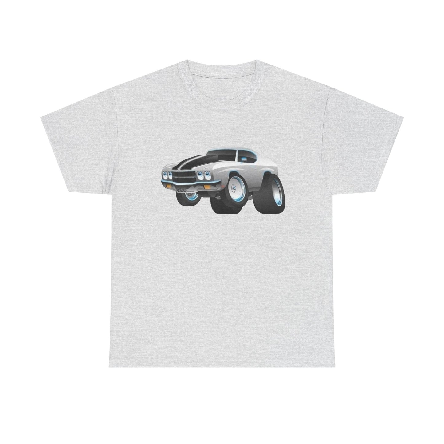 70 Chevelle SS Muscle Car Graphic T Shirt Unisex Heavy Cotton Tee NEW