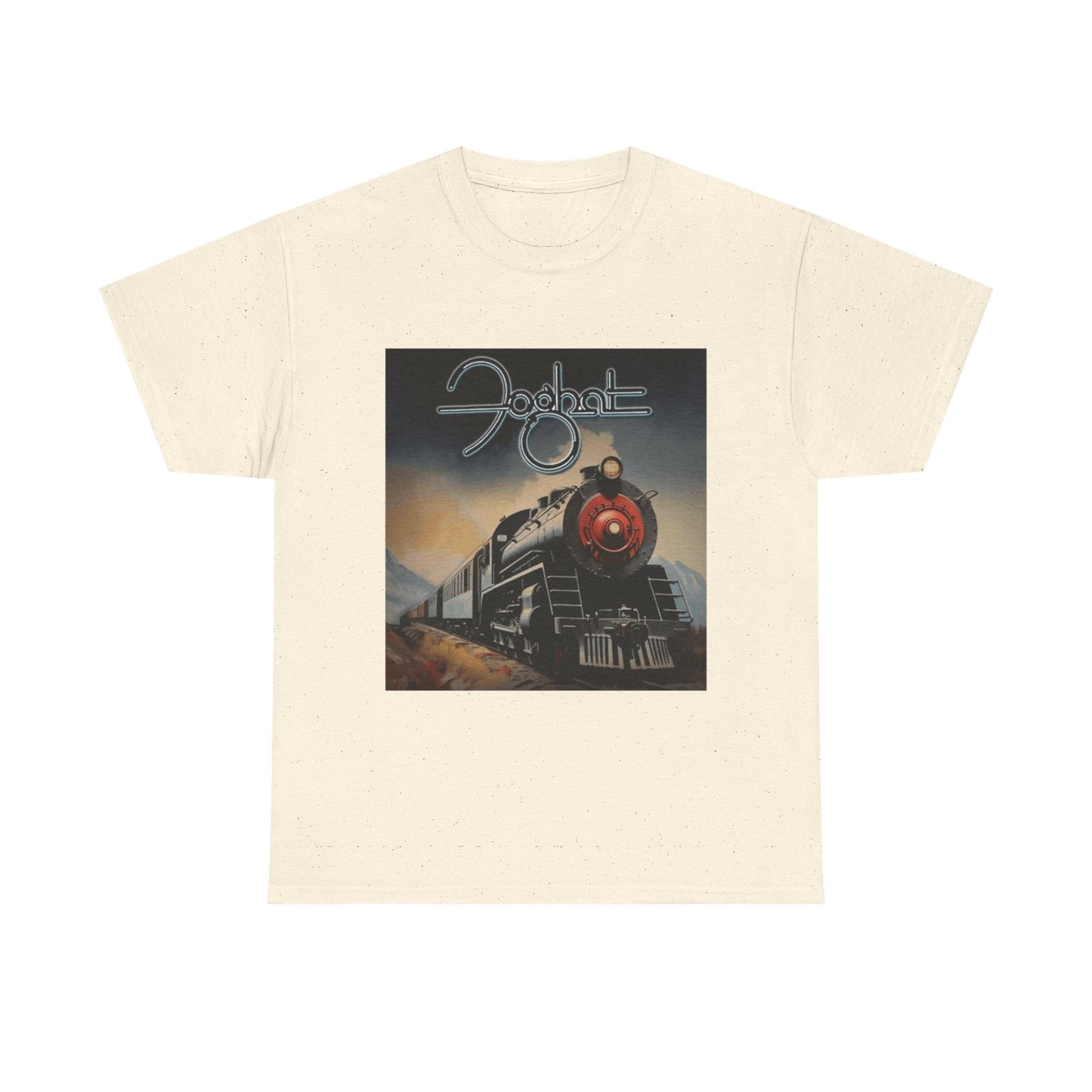 FogHat Tshirt Vintage Rock Poster Retro 70s Woodstock Unisex Heavy Cotton Tee q