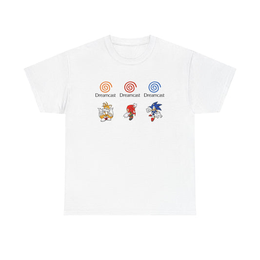 Dreamcast Graphic T Shirt Vintage Video Games Retro Unisex Heavy Cotton Tee