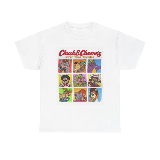 Chuck E Cheese T Shirt BRAND NEW Apparel Unisex Graphic Tee USA Restaurant