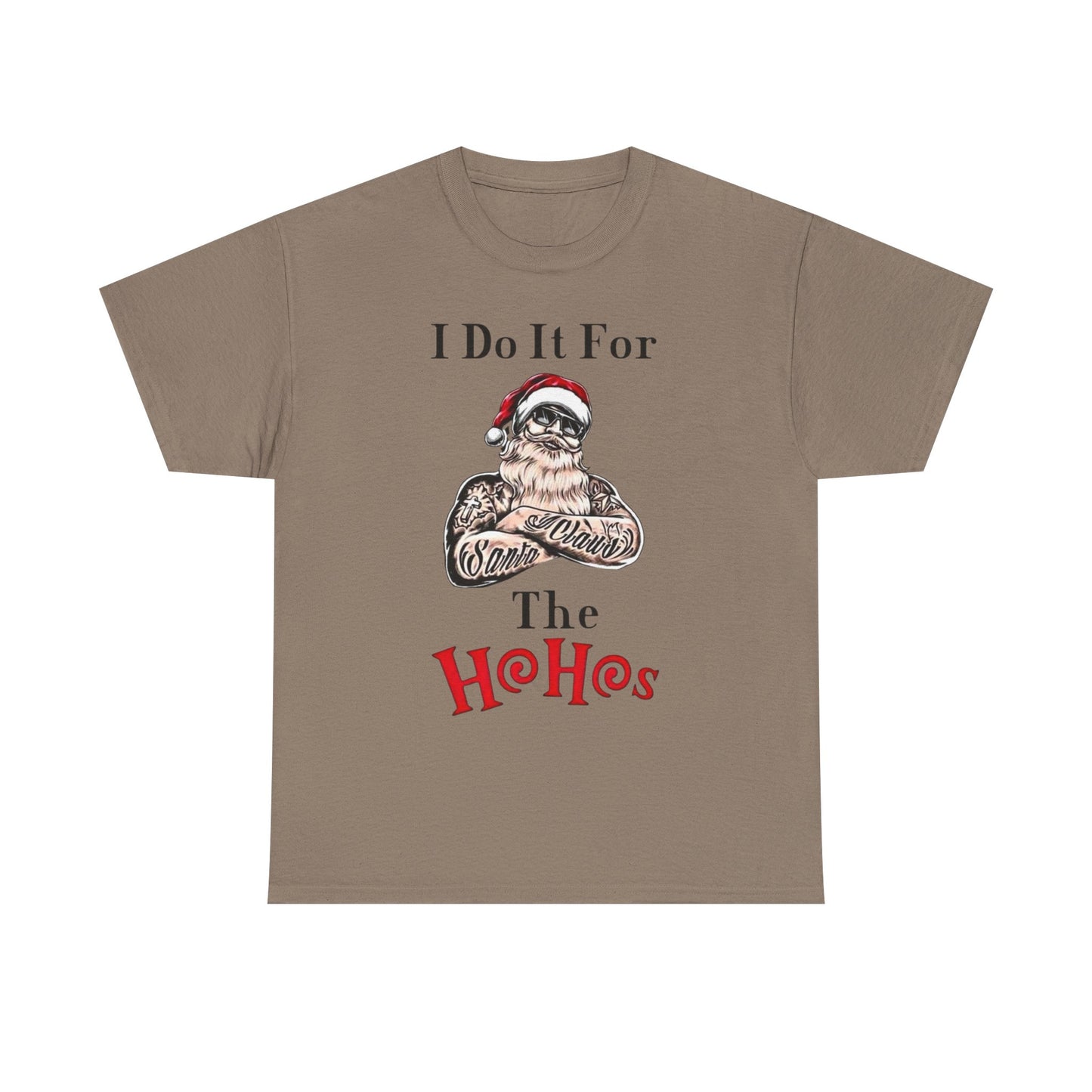 Hilarious Santa Claus Christmas Graphic T Shirt Unisex Heavy Cotton Tee GIFT NEW