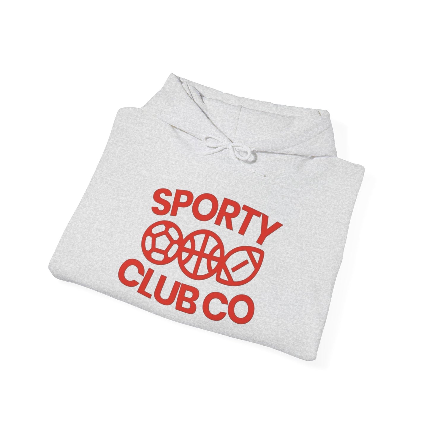 Sporty Club Co Graphic Hoodie Heavy Blend™ NEW Sweatshirt