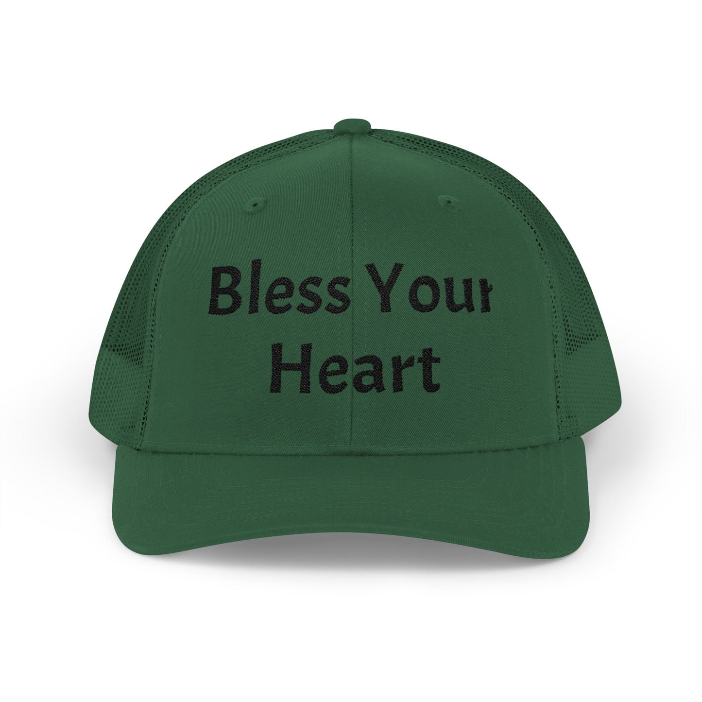 Bless Your Heart Hat Southern Charm Funny Snapback Trucker Cap