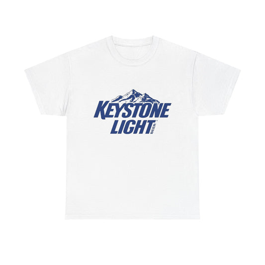Keystone Light Vintage Graphic T Shirt Unisex Heavy Cotton Tee NEW
