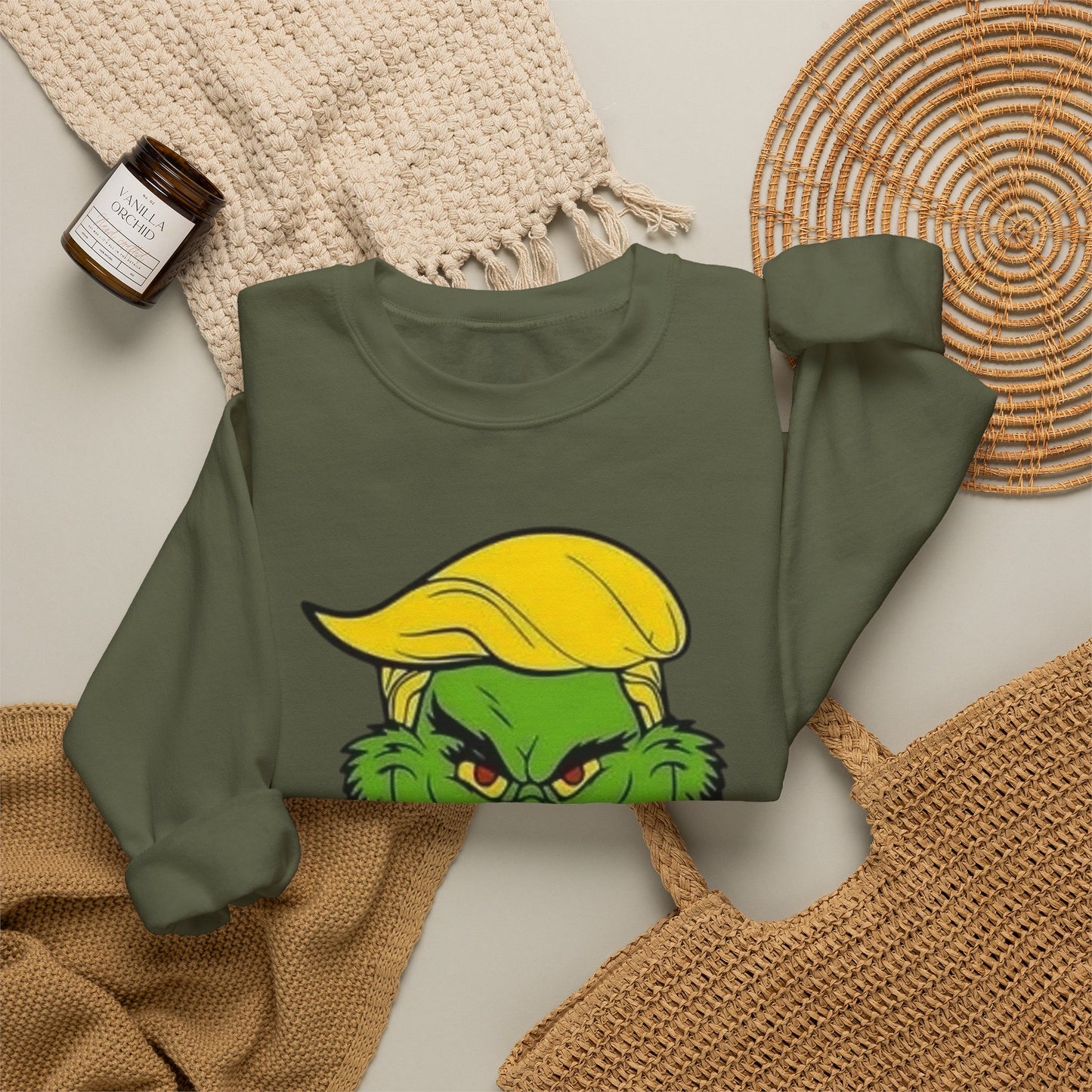 Make Christmas Great Again Funny Sweater NEW Heavy Blend™ Crewneck Sweatshirt