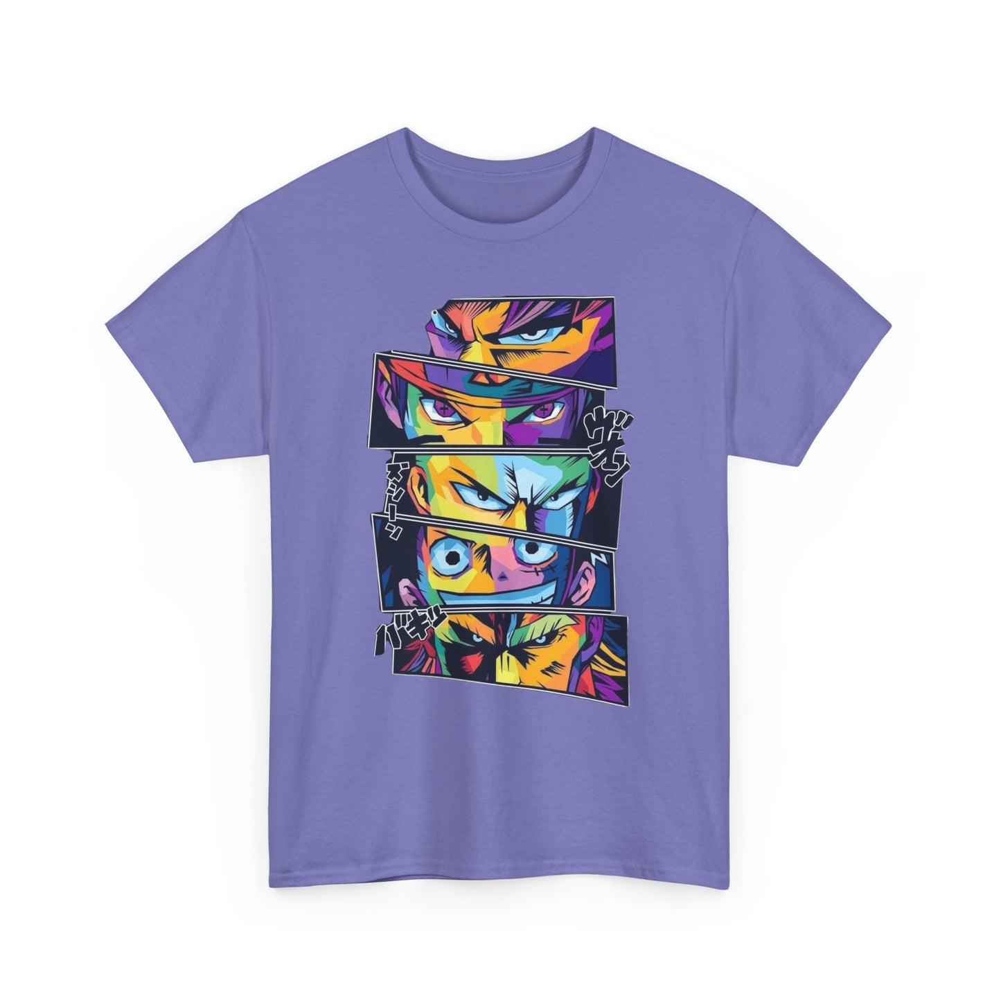 Anime Retro Graphic T Shirt Unisex Heavy Cotton Tee