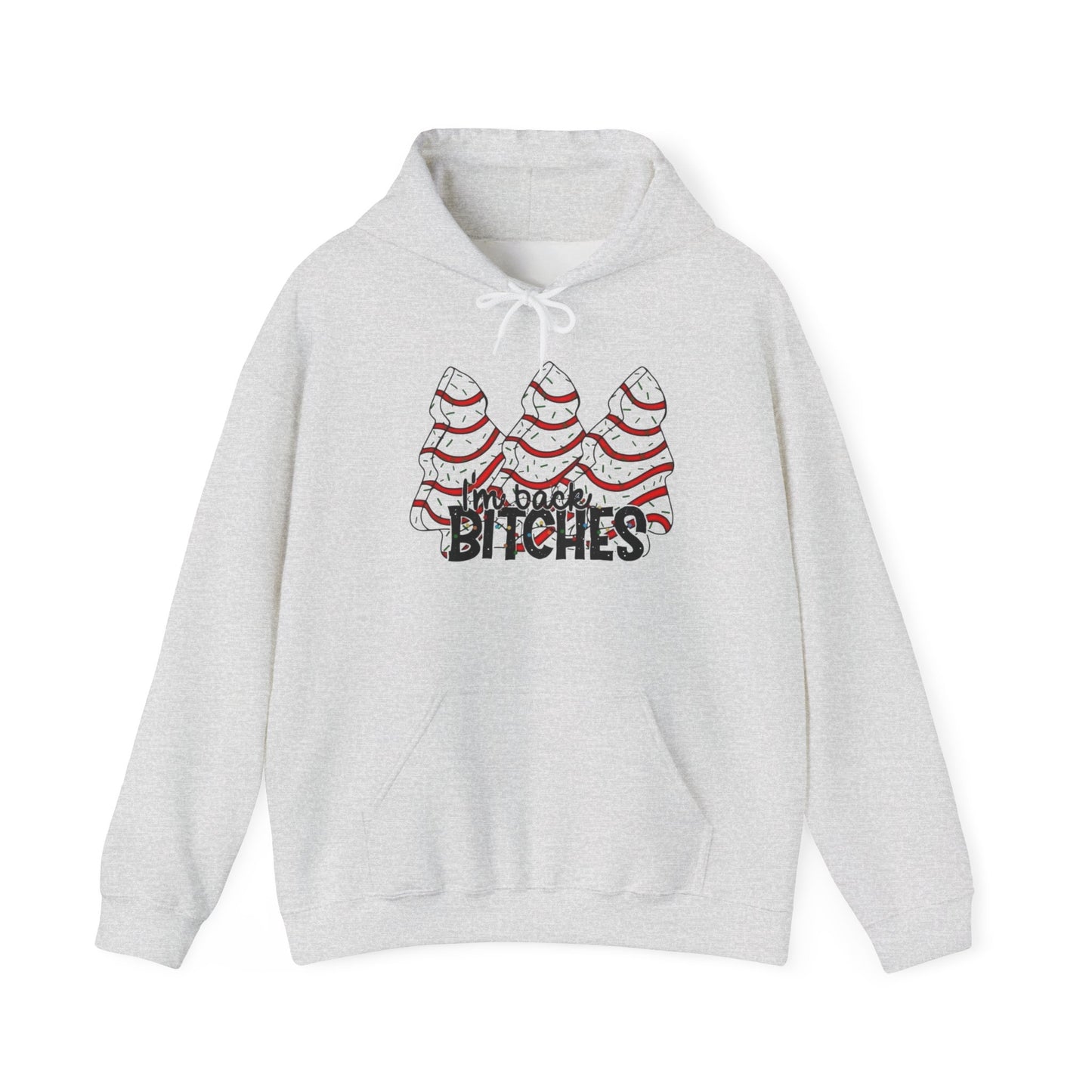Christmas Tree Cakes Funny Graphic Hoodie Unisex Heavy Blend™ Hooded Sweatshirt