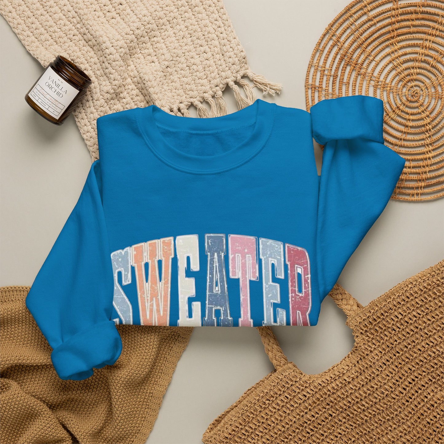 Sweater Weather Graphic Sweater NEW Unisex Heavy Blend™ Crewneck Sweatshirt