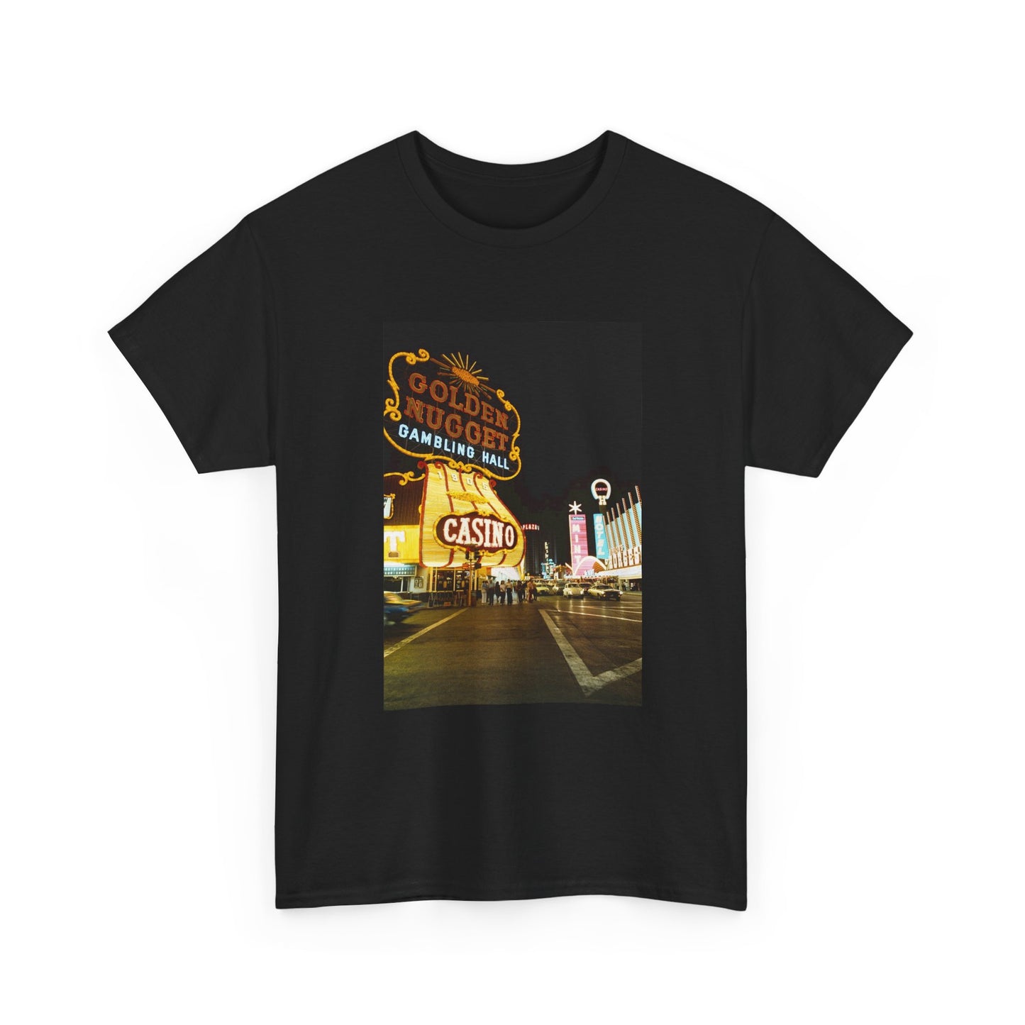 Old Las Vegas Tshirt Vintage Strip Retro Photo Nostalgia Golden Nugget Casino 1