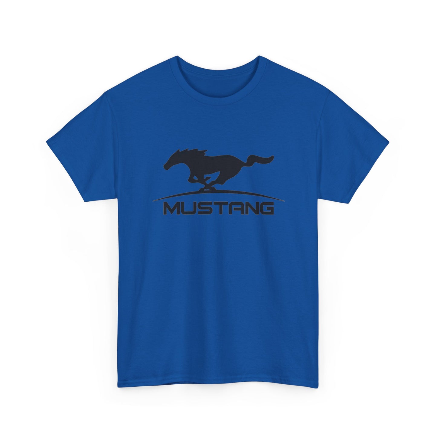 Mustang Muscle Car Graphic T Shirt Retro Ford Vintage Unisex Heavy Cotton Tee