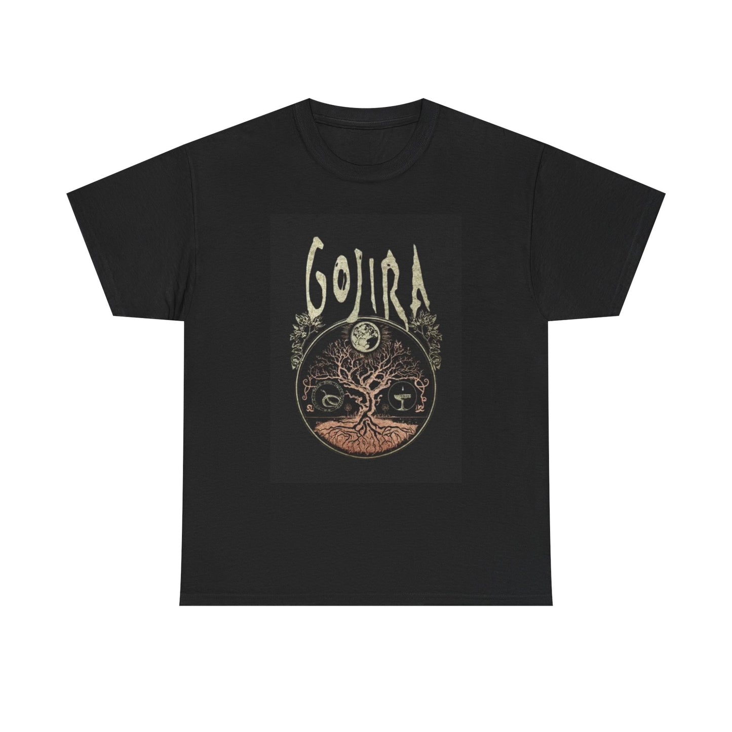 Gojira Graphic T Shirt Vintage Merch Retro Rock Poster Unisex Heavy Cotton Tee