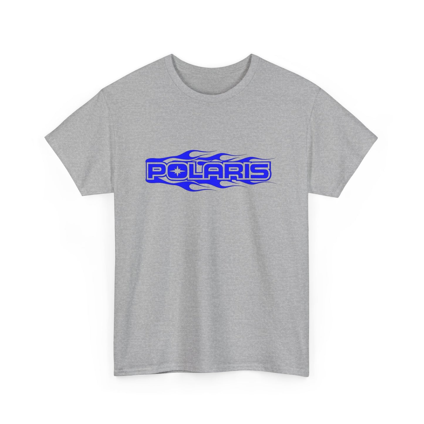 Polaris Flames Retro Graphic T Shirt New Adult Unisex Heavy Cotton Tee