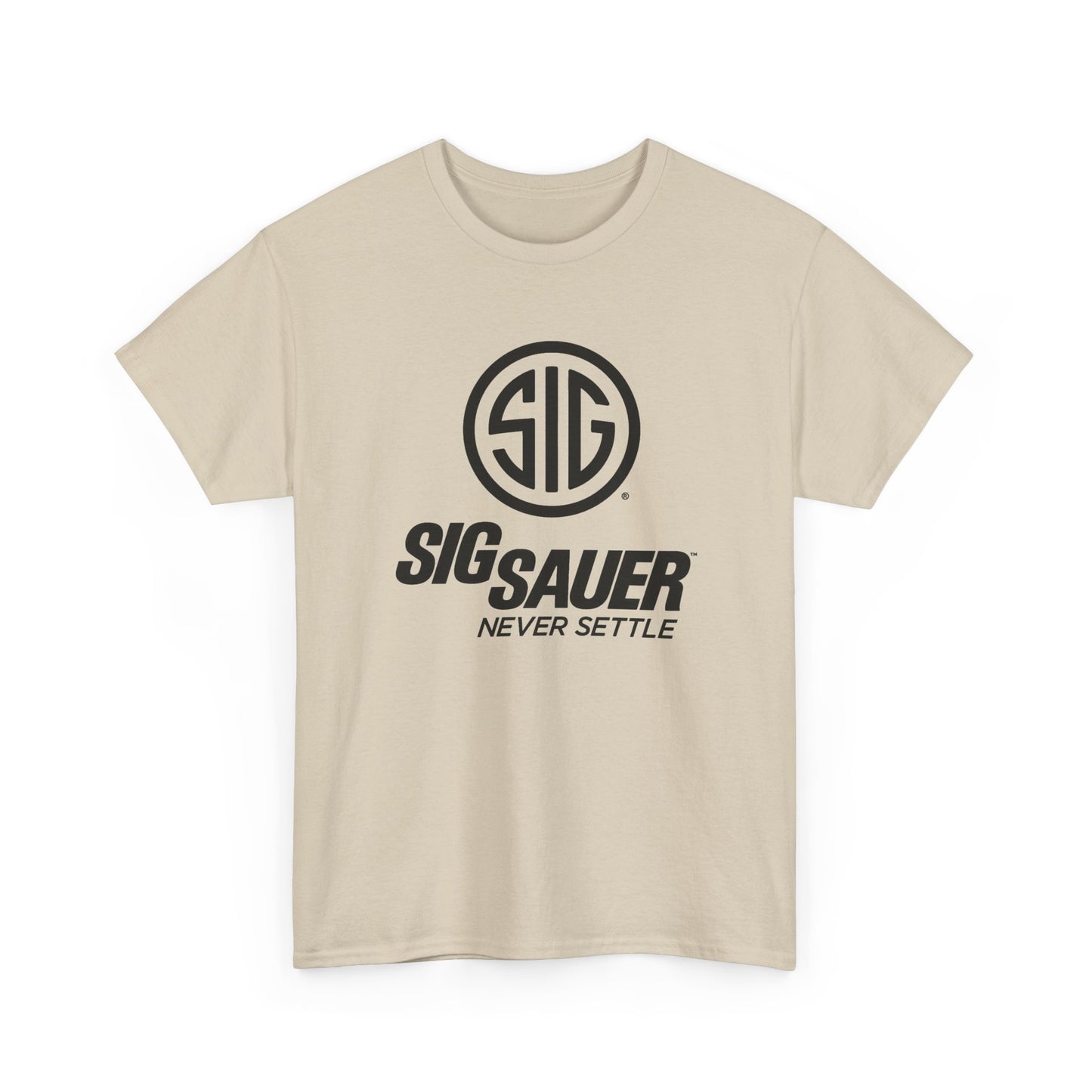 Sig Sauer Retro Graphic T Shirt Unisex Heavy Cotton Tee