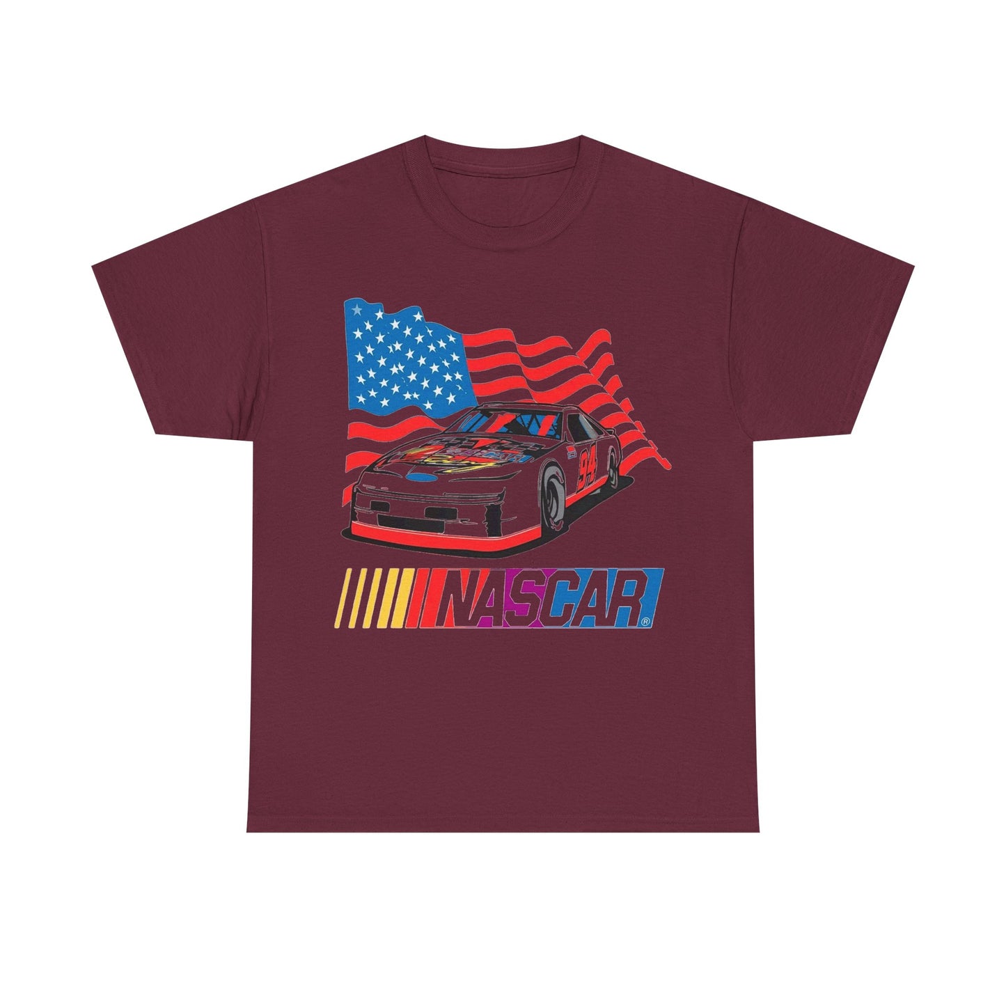 NASCAR T-shirt retro graphic classic vintage racing Unisex Heavy Cotton Tee