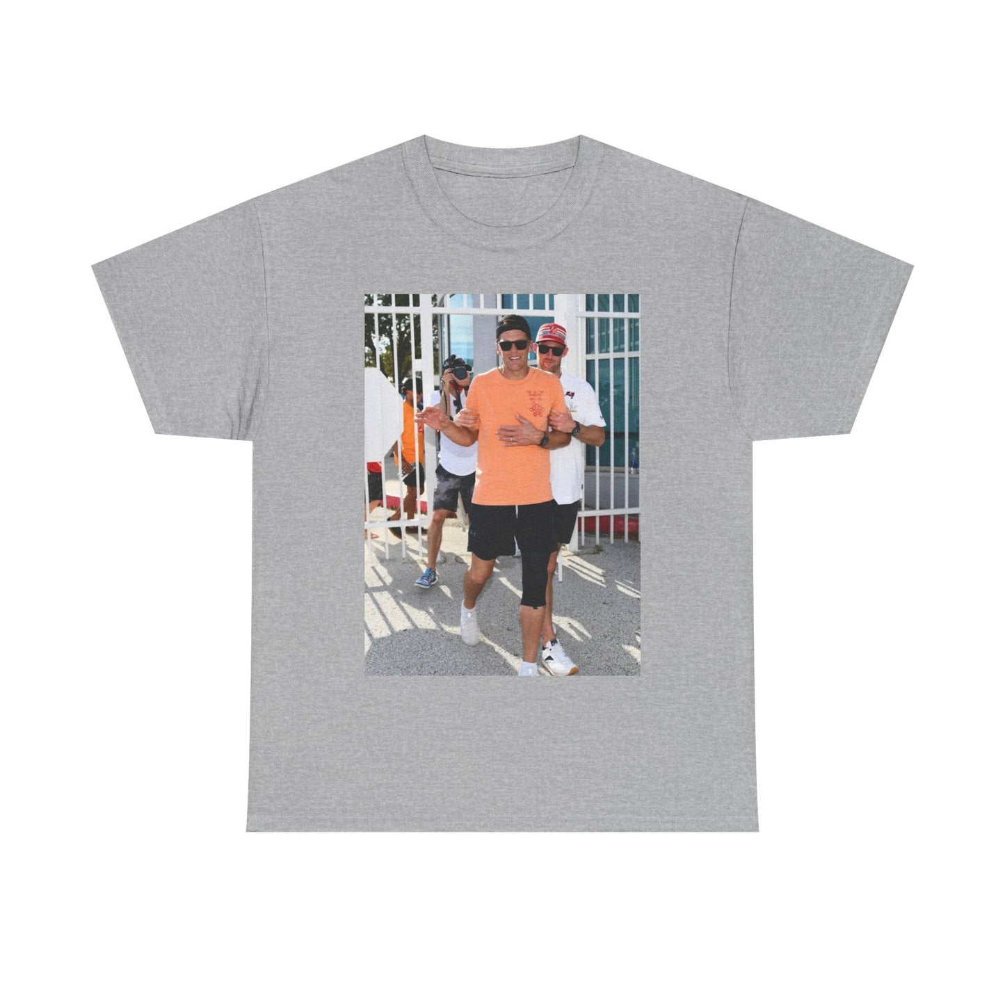 Tom brady funny drunk Tshirt buccaneers Florida patriots Unisex Heavy Cotton Tee