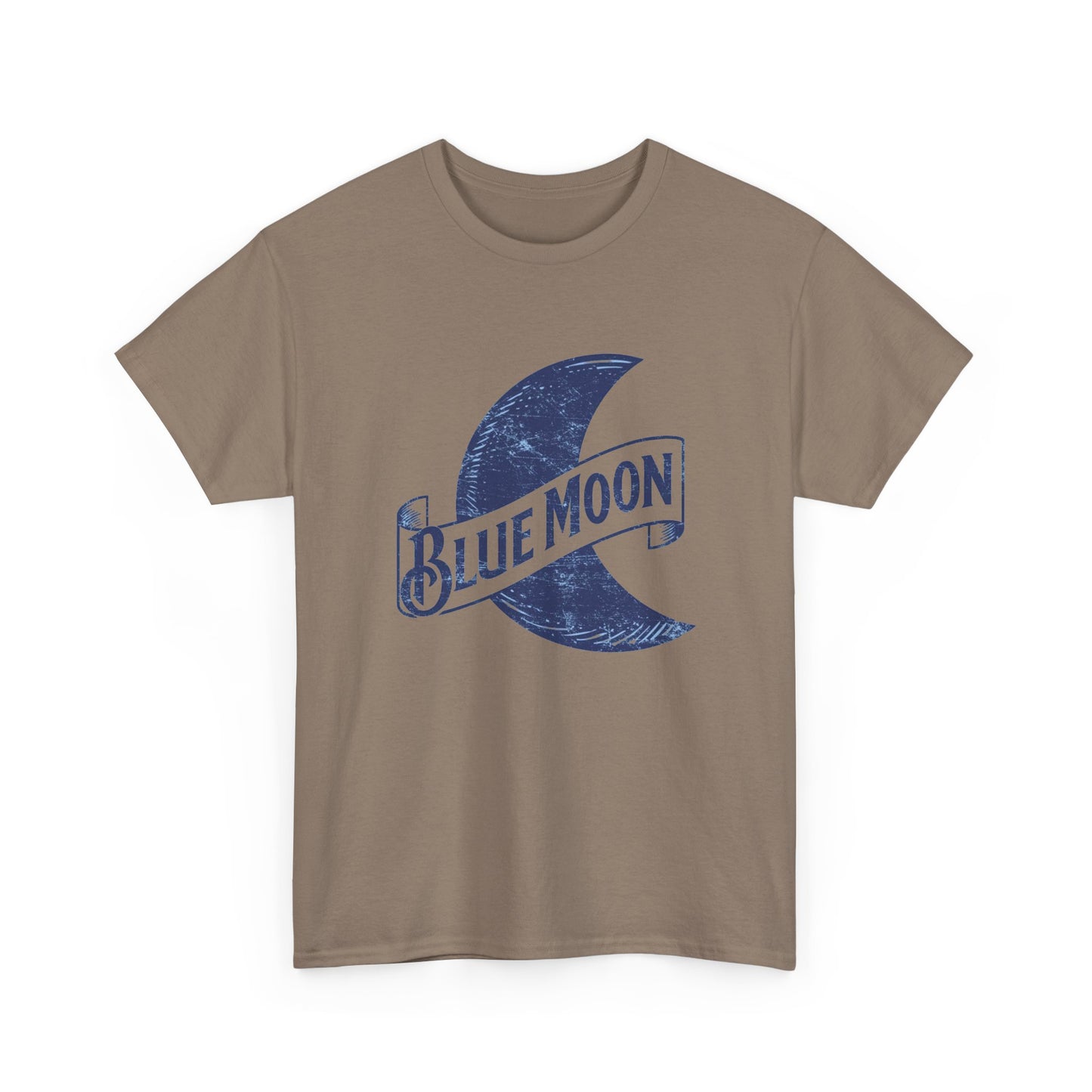 Blue Moon Graphic T Shirt NEW Unisex Heavy Cotton Tee