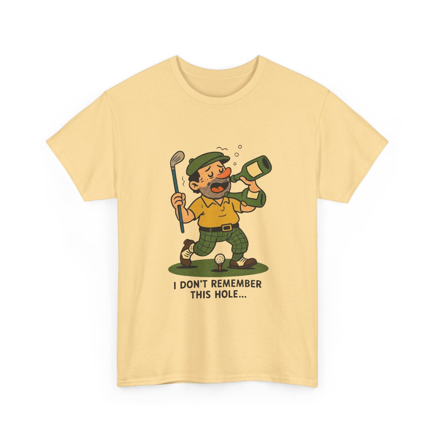 Funny Golfing Drunk Graphic T Shirt ADULT NEW