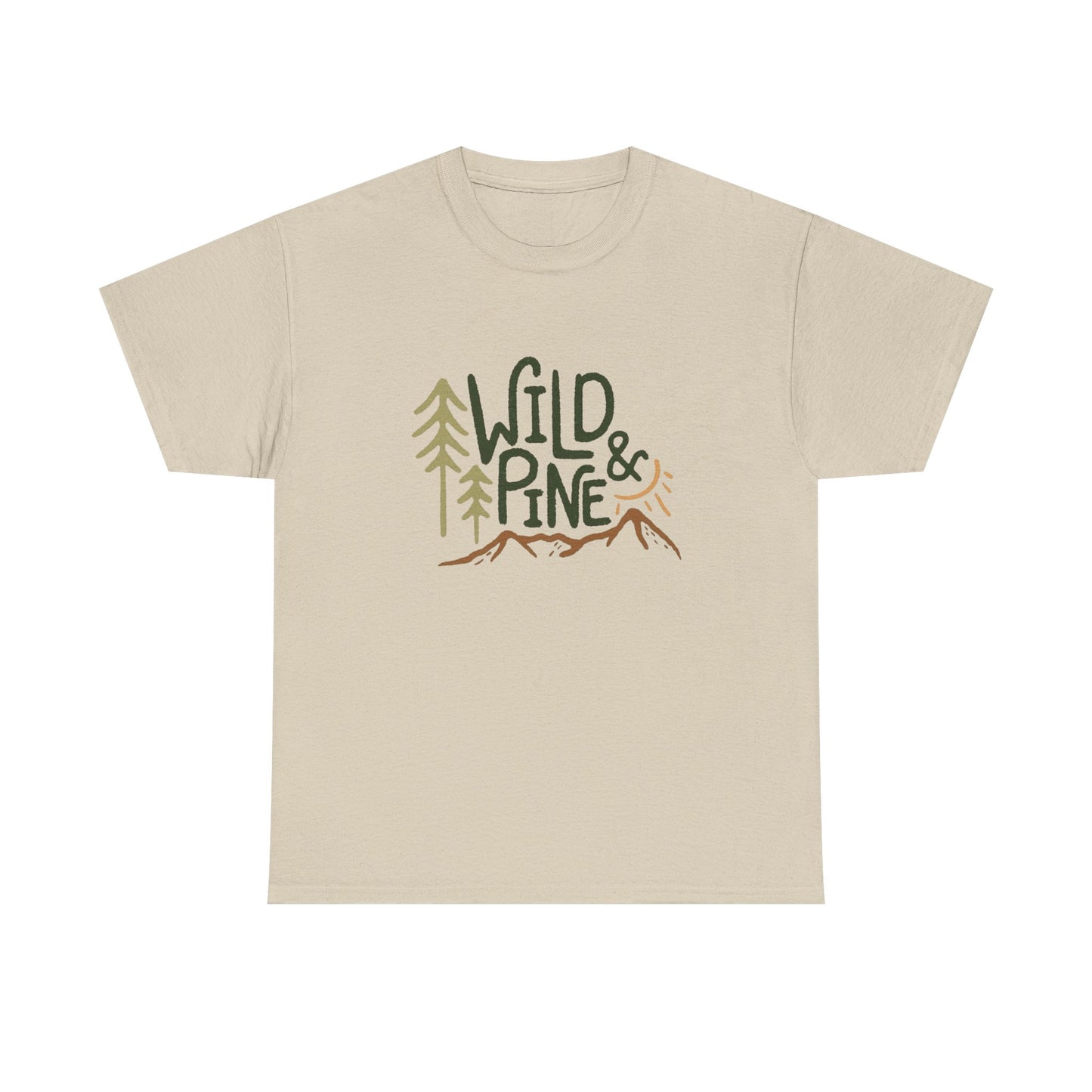 Wild And Pine Outdoors Graphic T Shirt NEW ADULT