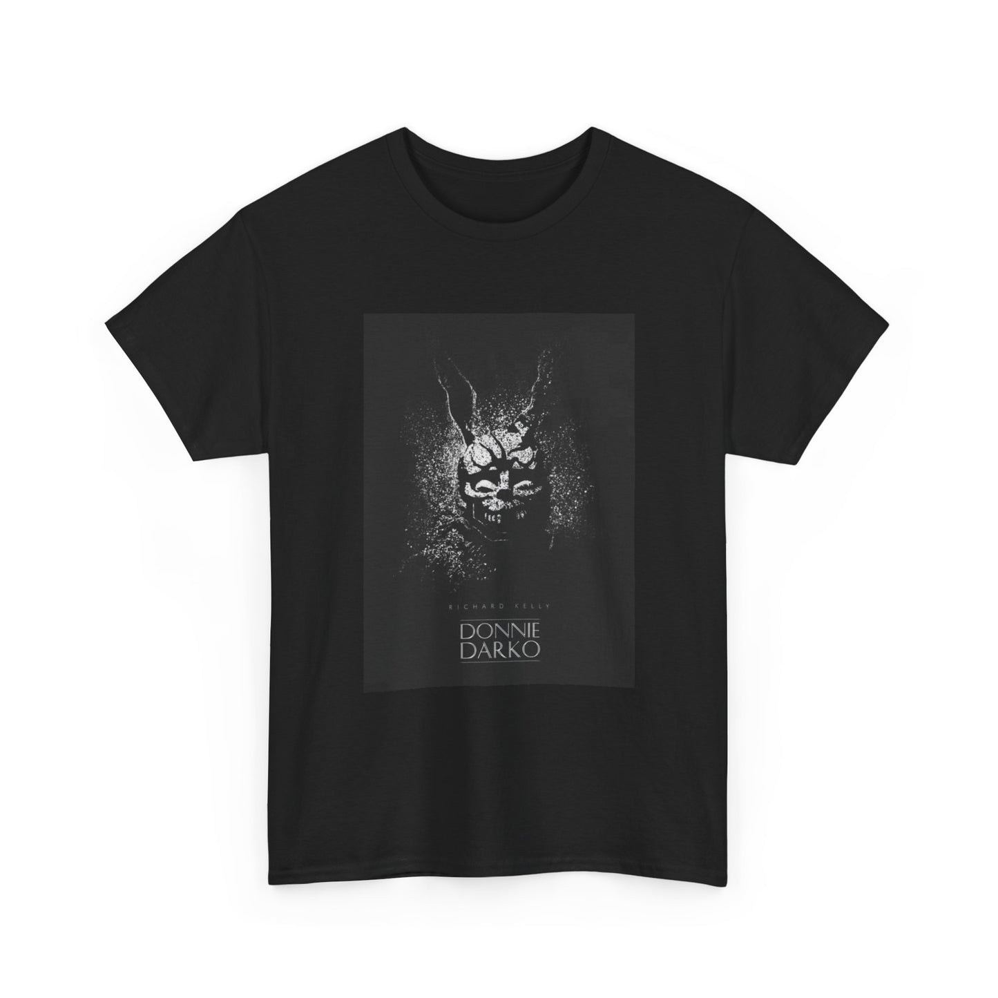 Donnie Darko Tshirt Retro Movie Poster Horror Vintage Unisex Heavy Cotton Tee