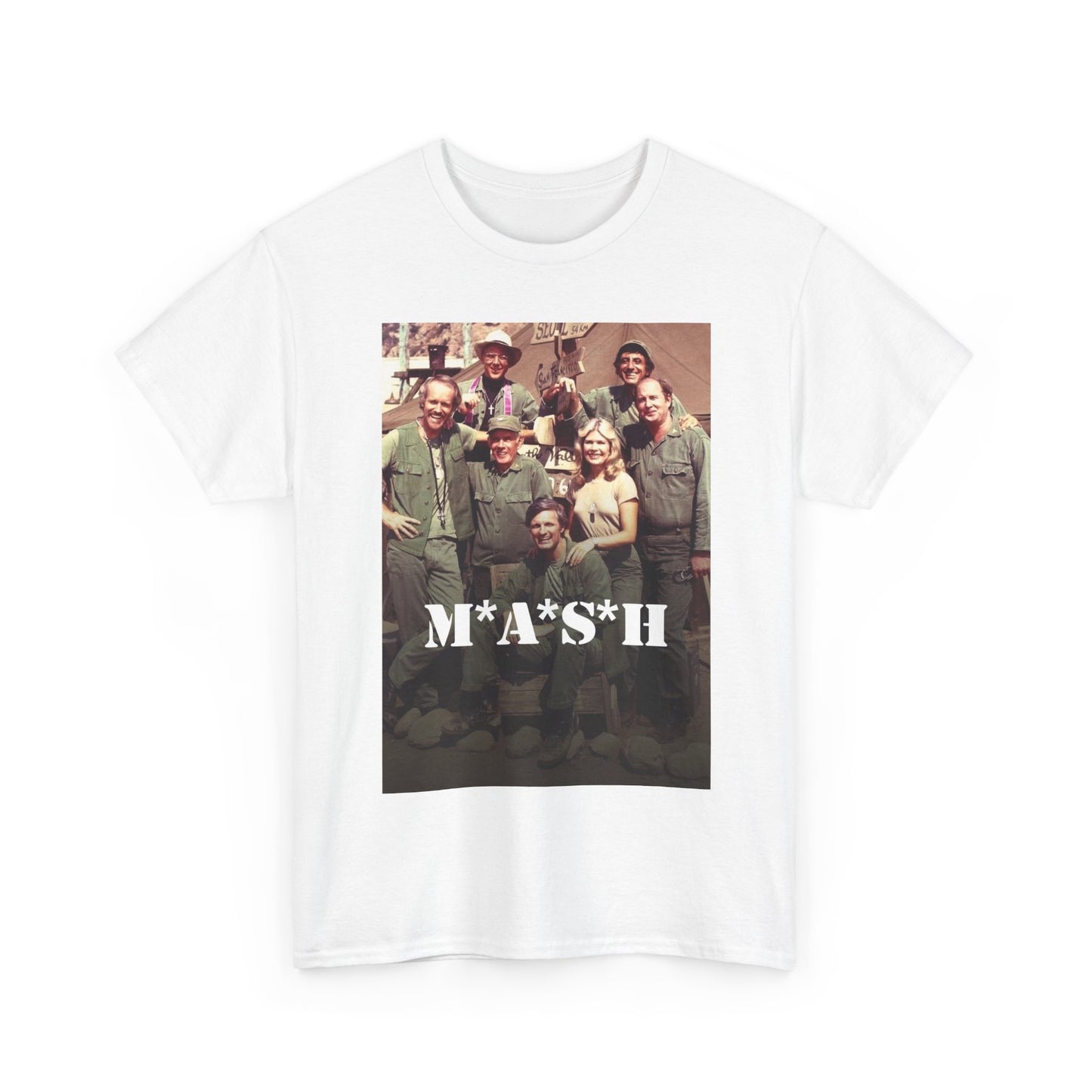 Mash Military Tshirt Vintage Tv Series Medical Retro Unisex Heavy Cotton Tee 12
