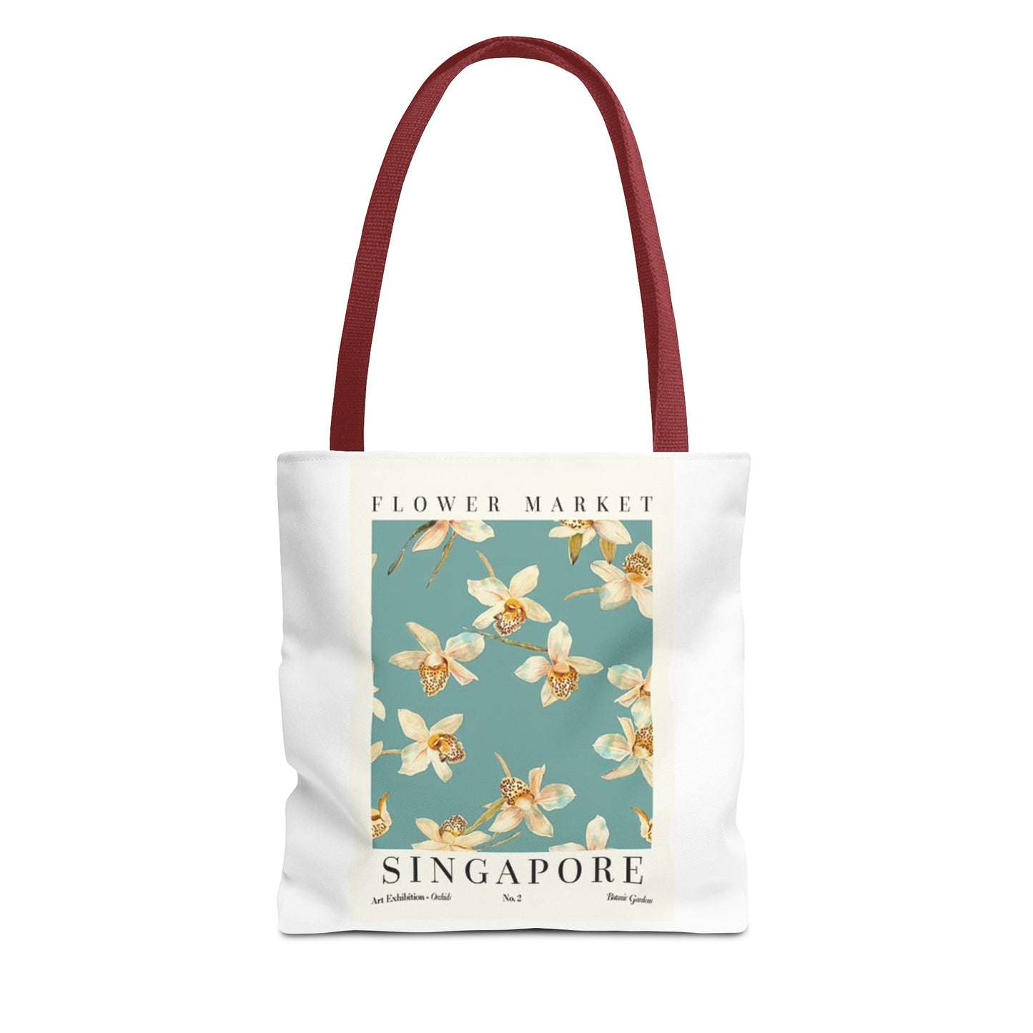 Flower Market Singapore BRAND NEW Tote Bag (AOP)