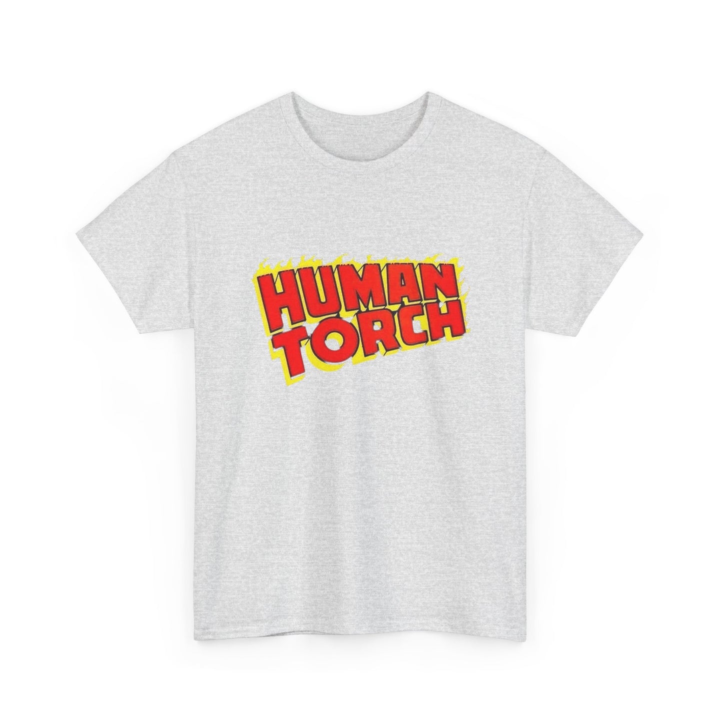 Human Torch Graphic T-Shirt Unisex Heavy Cotton Tee
