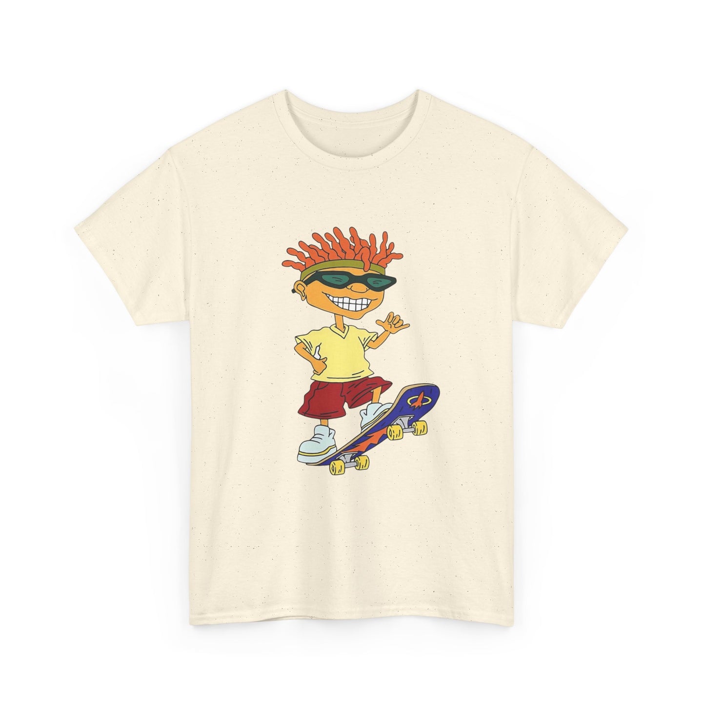 Rocket Power Retro Graphic T Shirt Unisex Heavy Cotton Tee