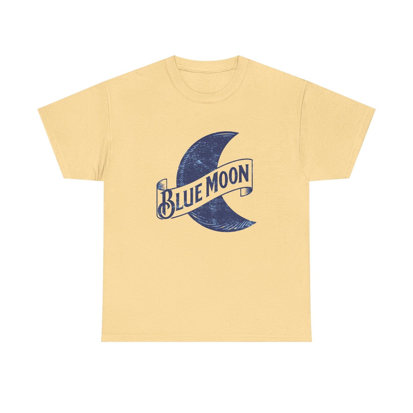 Blue Moon Graphic T Shirt NEW Unisex Heavy Cotton Tee