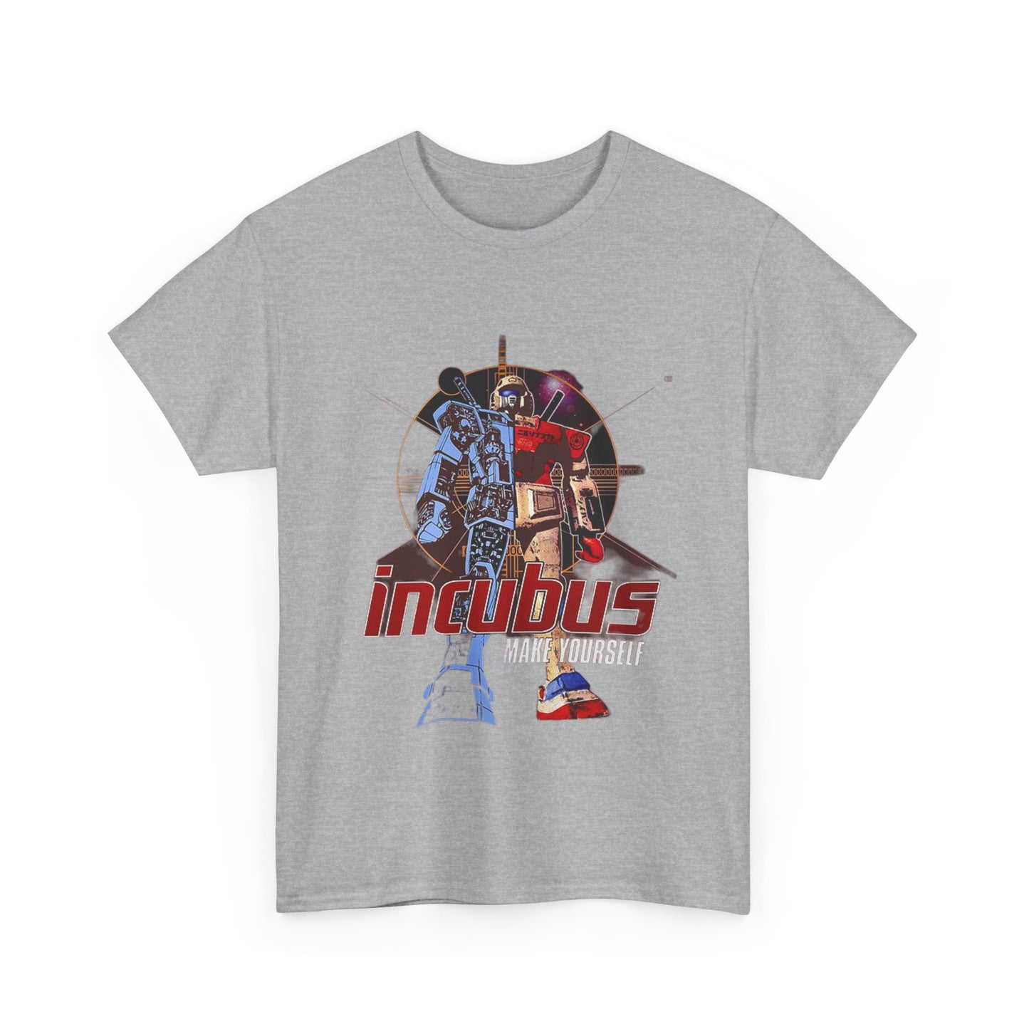 Incubus T-shirt vintage rock band retro metal Unisex Heavy Cotton Tee