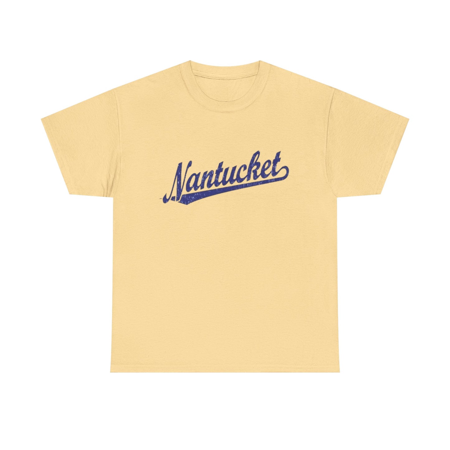 Nantucket Baseball Logo Vintage Graphic T Shirt NEW ADULT