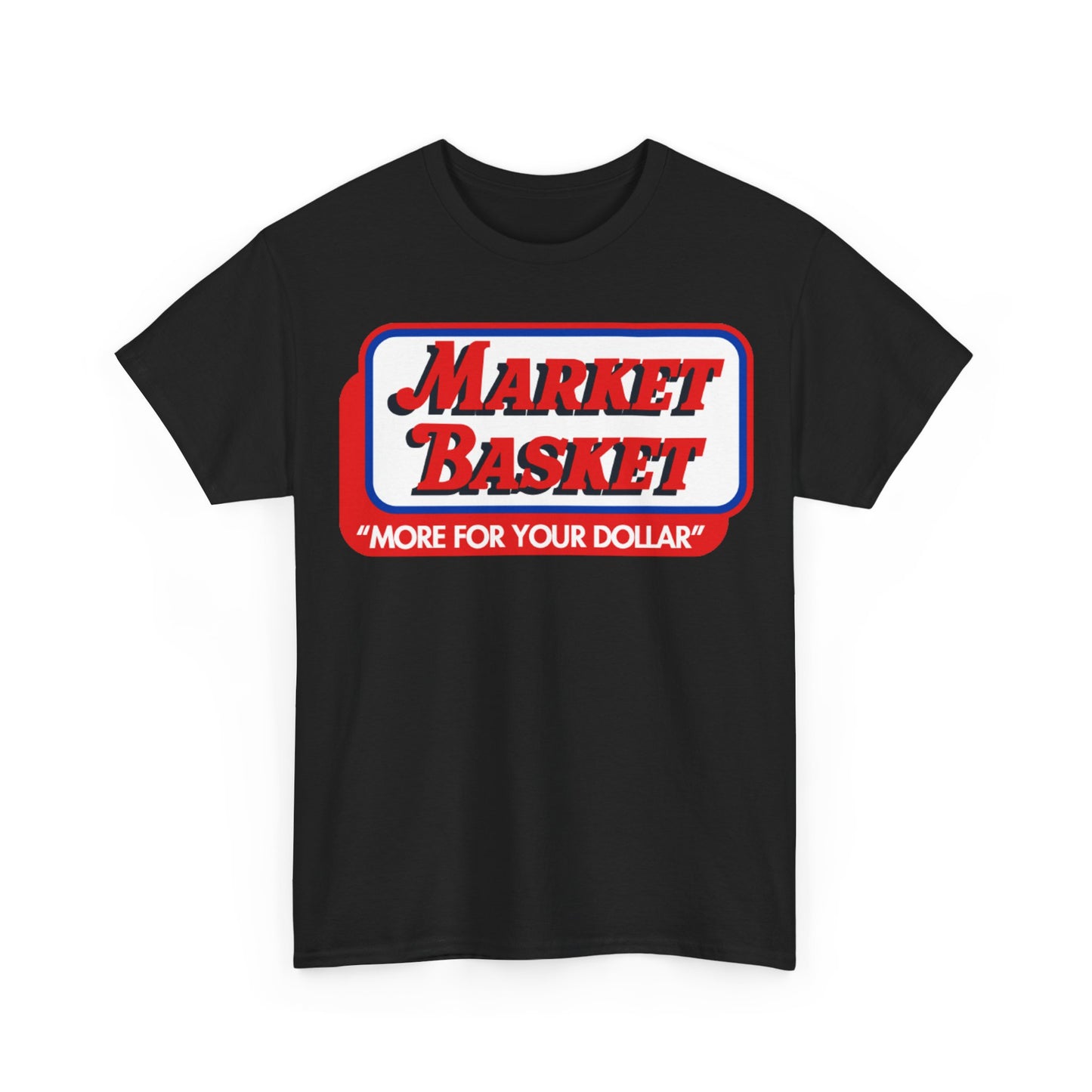 Boston vintage New England market basket patriots Heavy Cotton Tee