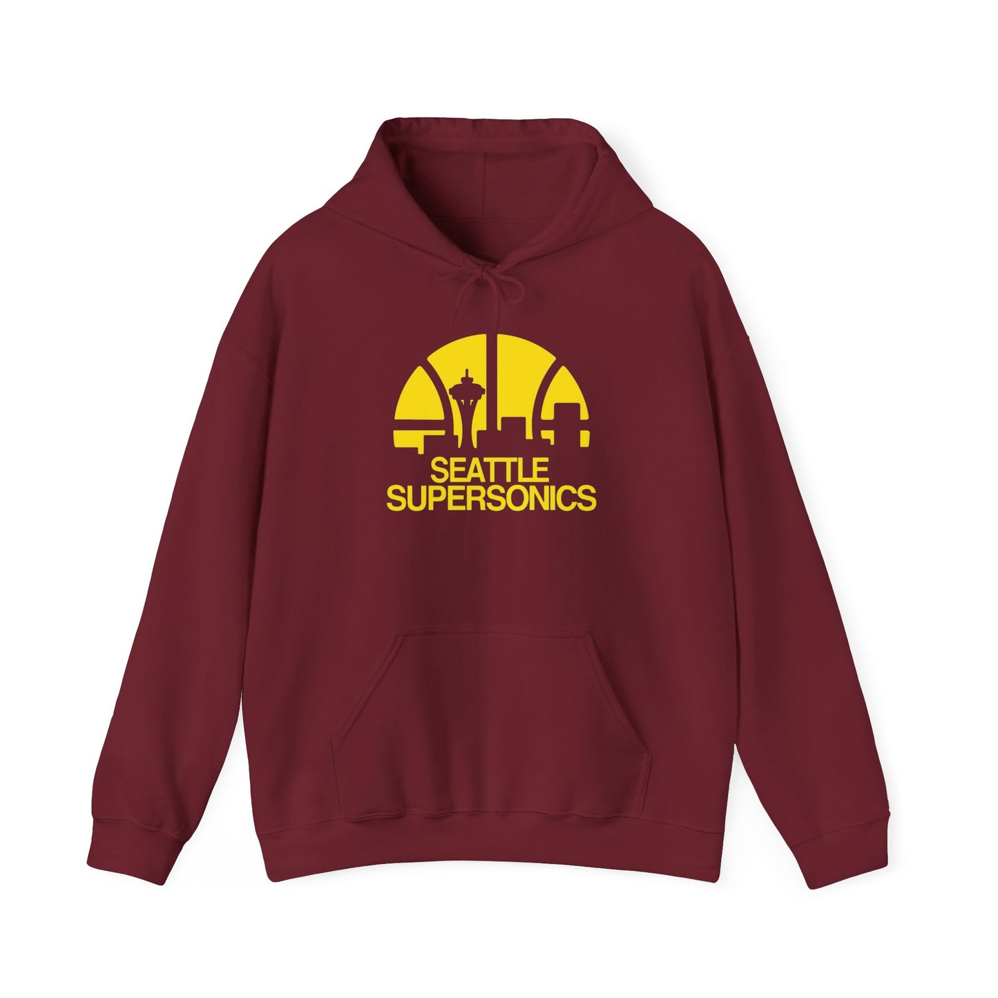 Seattle Supersonic's Graphic Hoodie Heavy Blend™ NEW Sweatshirt
