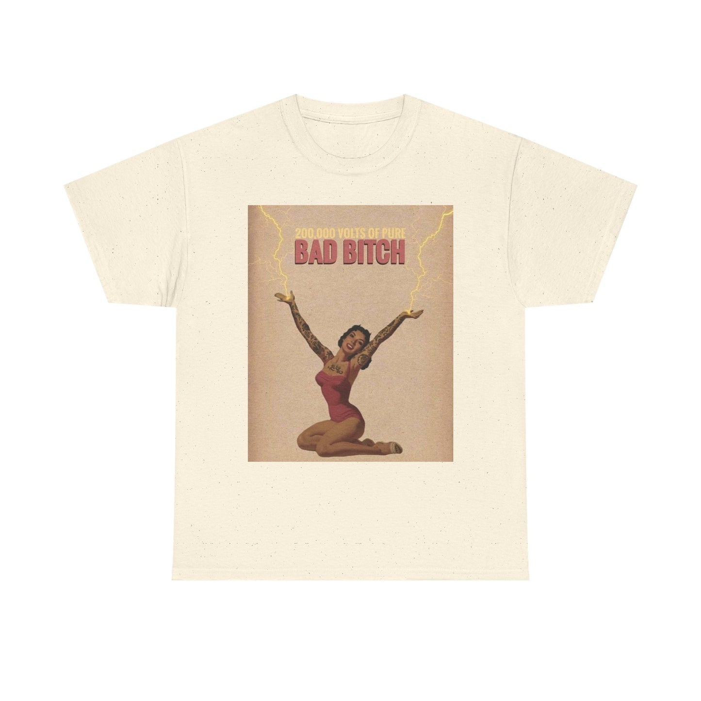 Bad Bitch Graphic T-Shirt Womens Comfy Cotton Tee NEW