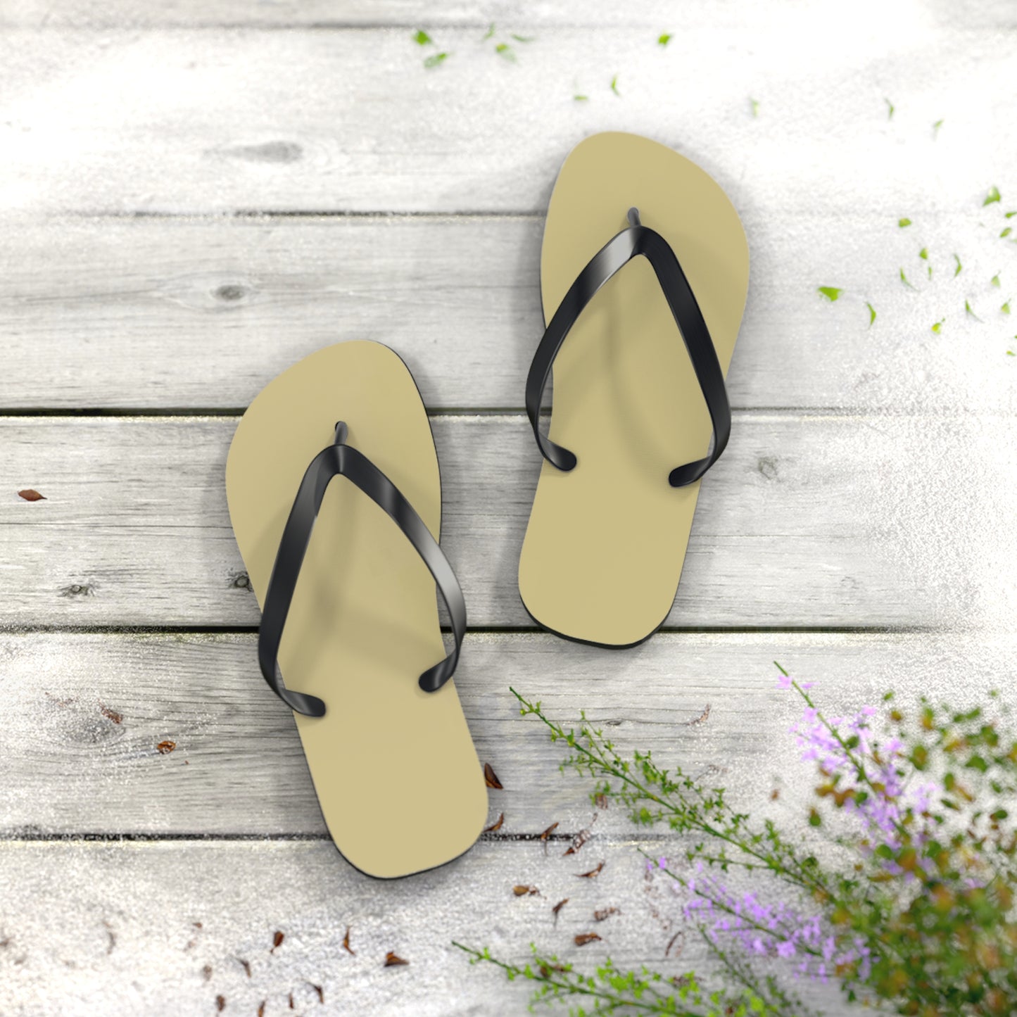 Summer Tan Flip Flops, Sandals Slides, Summer Footwear, Brand New