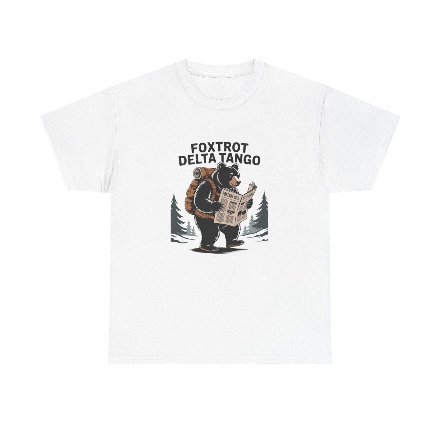 Foxtrot Delta Tango Graphic T Shirt Unisex Heavy Cotton Tee
