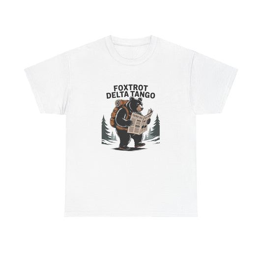 Foxtrot Delta Tango Graphic T Shirt Unisex Heavy Cotton Tee
