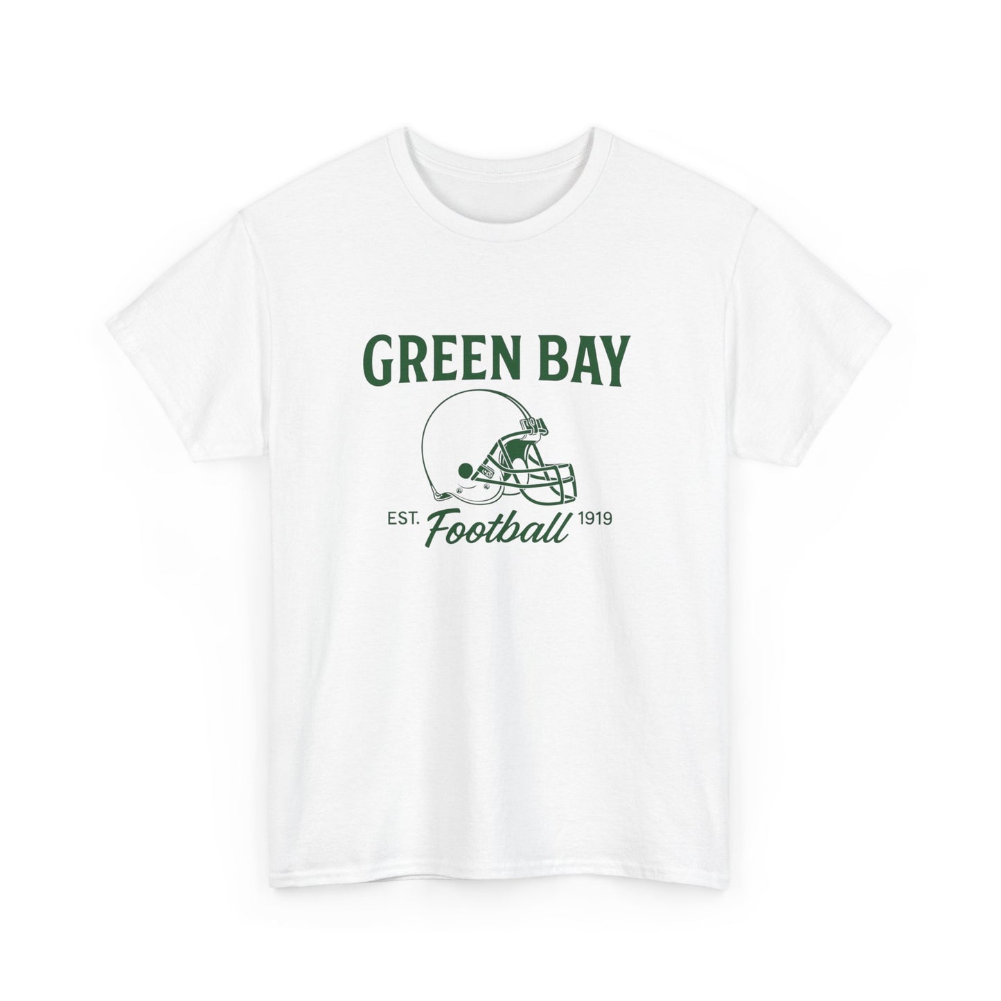 Green Bay Football Retro Graphic T Shirt ADULT NEW
