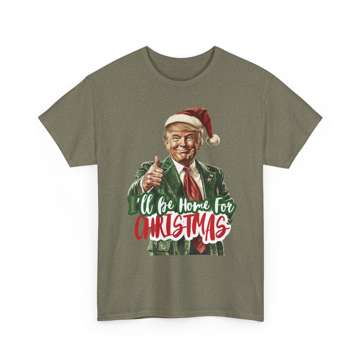 Trump Merry Christmas T Shirt Funny Holidays Gift Graphic Unisex Vintage Retro