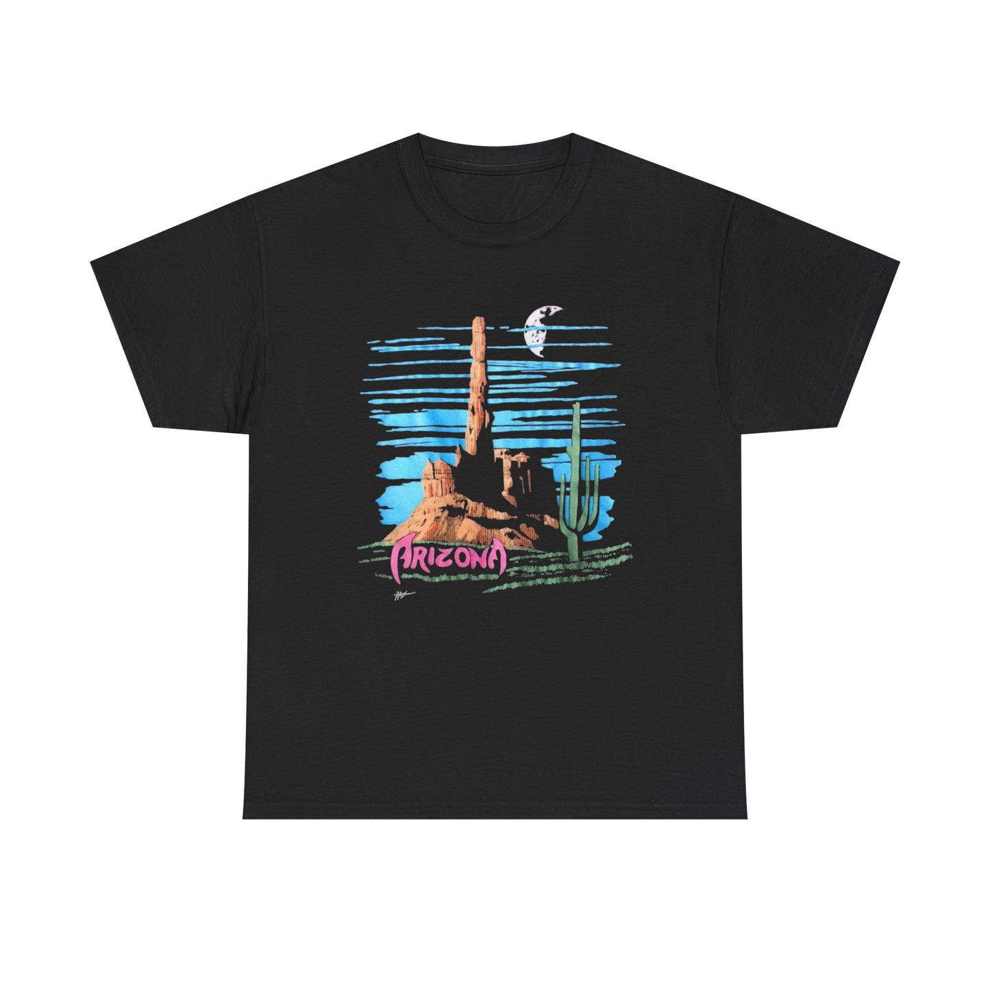 Arizona Desert Vintage Graphic T Shirt S-5XL NEW Unisex Heavy Cotton Tee