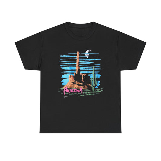 Arizona Desert Vintage Graphic T Shirt S-5XL NEW Unisex Heavy Cotton Tee