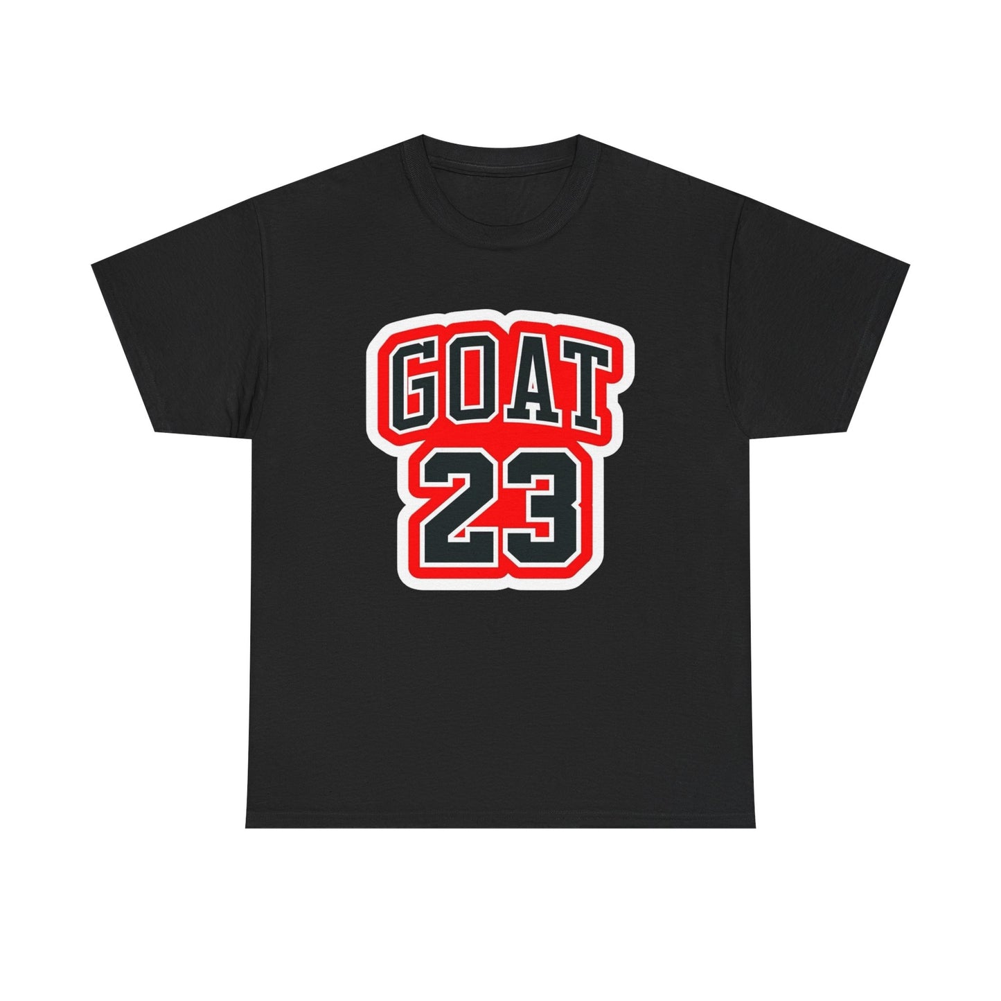 GOAT Jordan 23 Basketball Graphic T Shirt NEW Unisex Heavy Cotton Tee