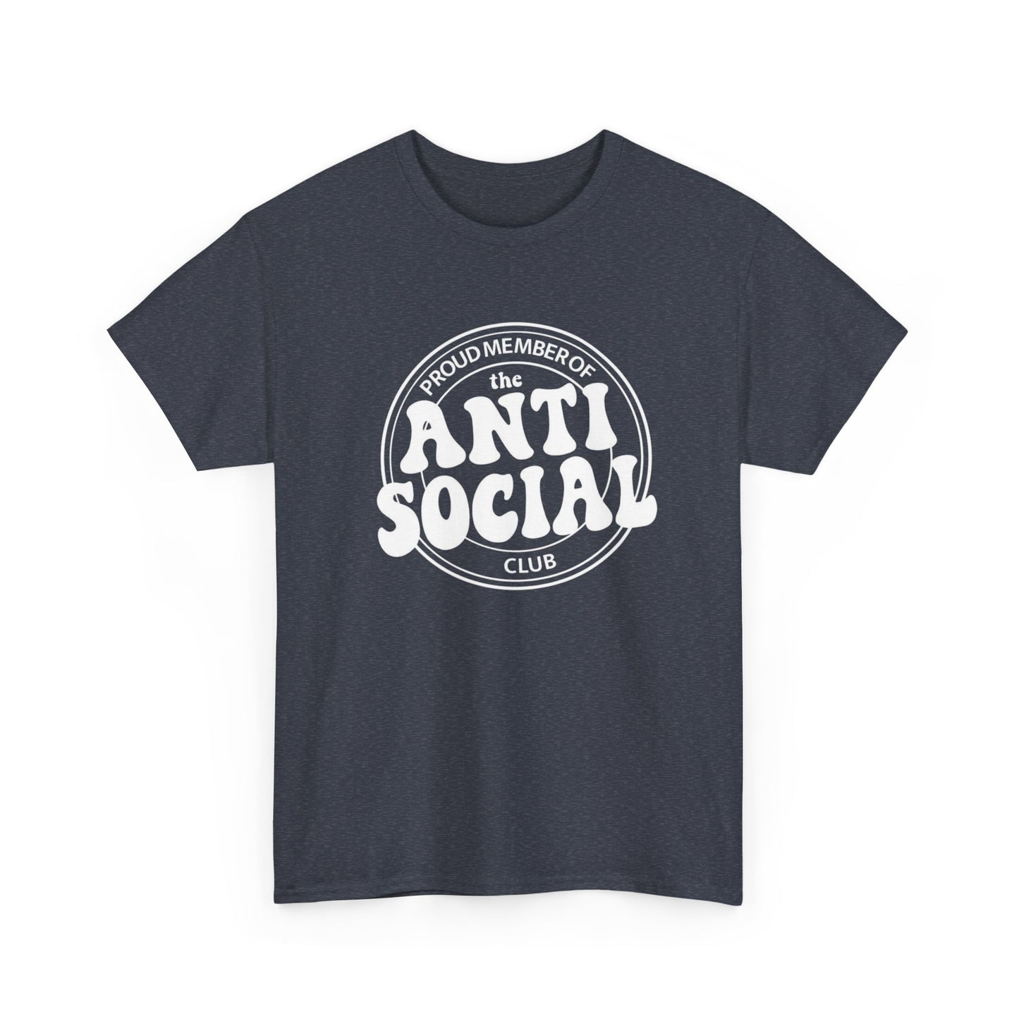 Anti Social Club Graphic T Shirt Unisex Heavy Cotton Tee