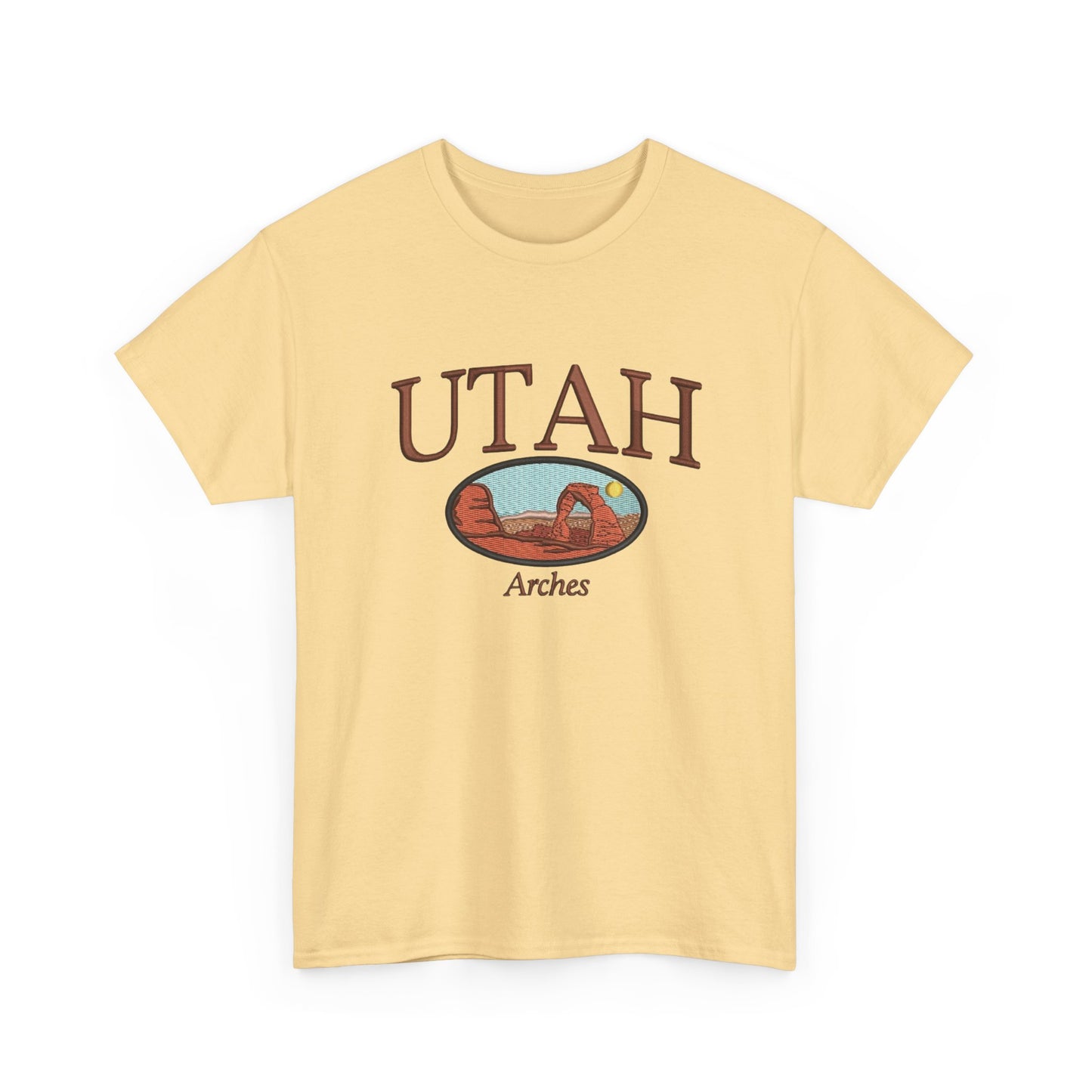 Utah Arches Graphic T Shirt NEW Unisex Heavy Cotton Tee