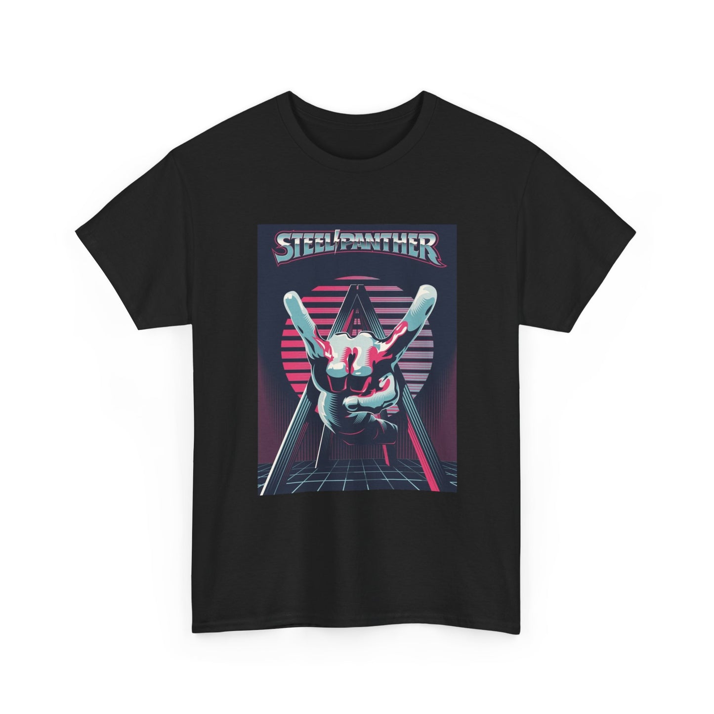 Steel Panther Tshirt Rock Band Merch Metal Unisex Heavy Cotton Tee