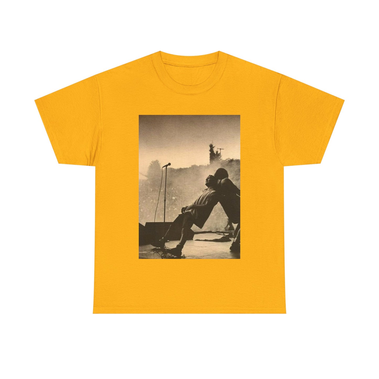 Pearl Jam TShirt vintage grunge stage  photo Unisex Heavy Cotton Tee OFFICIAL