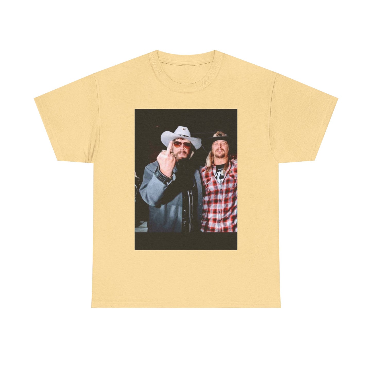 Hank Williams jr T-shirt kid rock country vintage Unisex Heavy Cotton AMERICAN