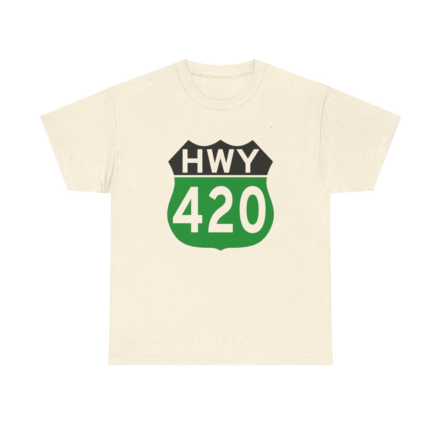 Highway 420 Weed Graphic T Shirt NEW Adult Tee