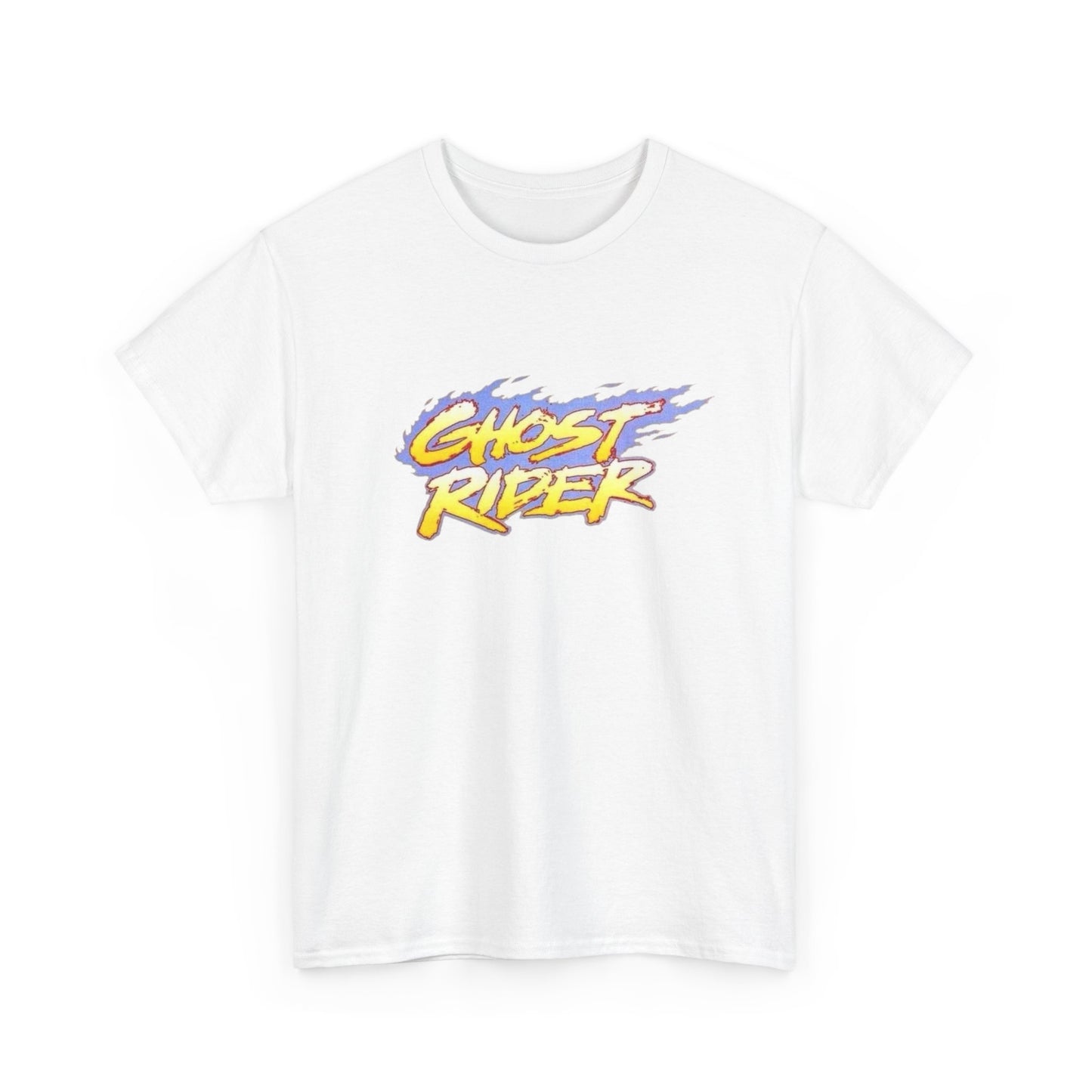 Ghost Rider Vintage Graphic T-Shirt Unisex Heavy Cotton Tee Gift NEW